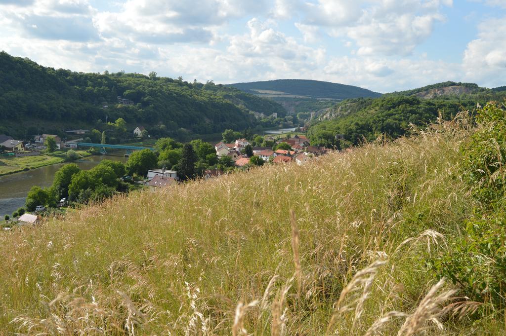 Restaurace a penzion U Lva Karlštejn Esterno foto